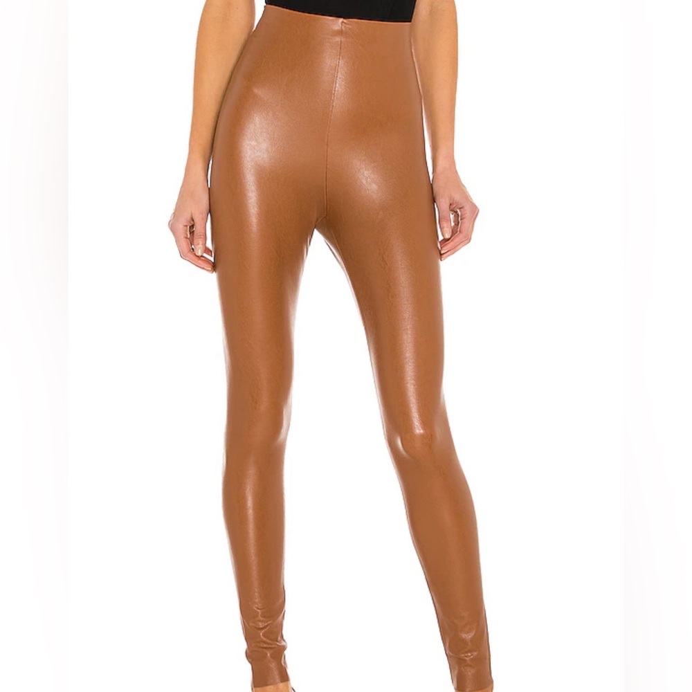 Commando Cocoa Faux Leather Leggings